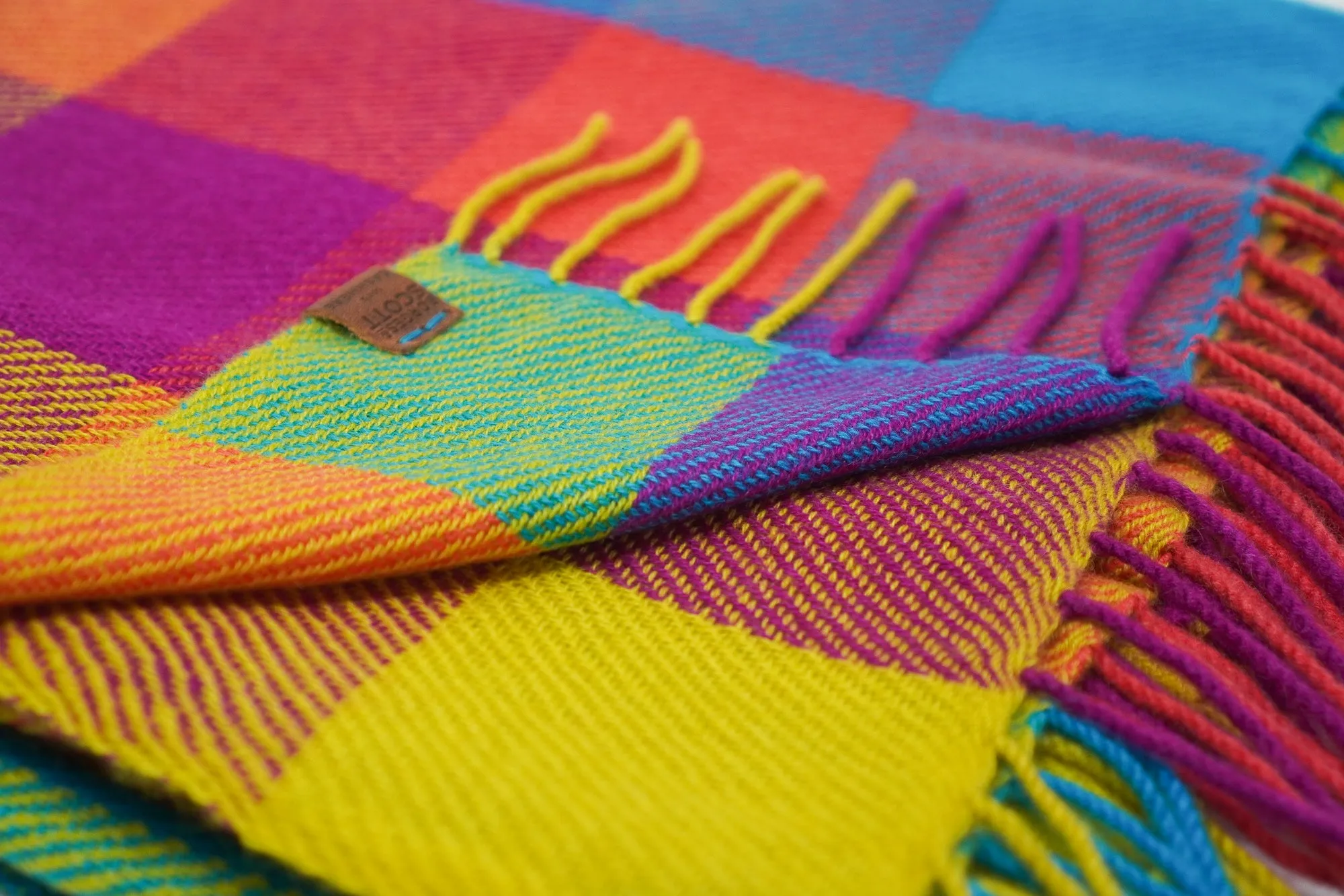 100% Cashmere - Oversize Wrap Shawl Scarf