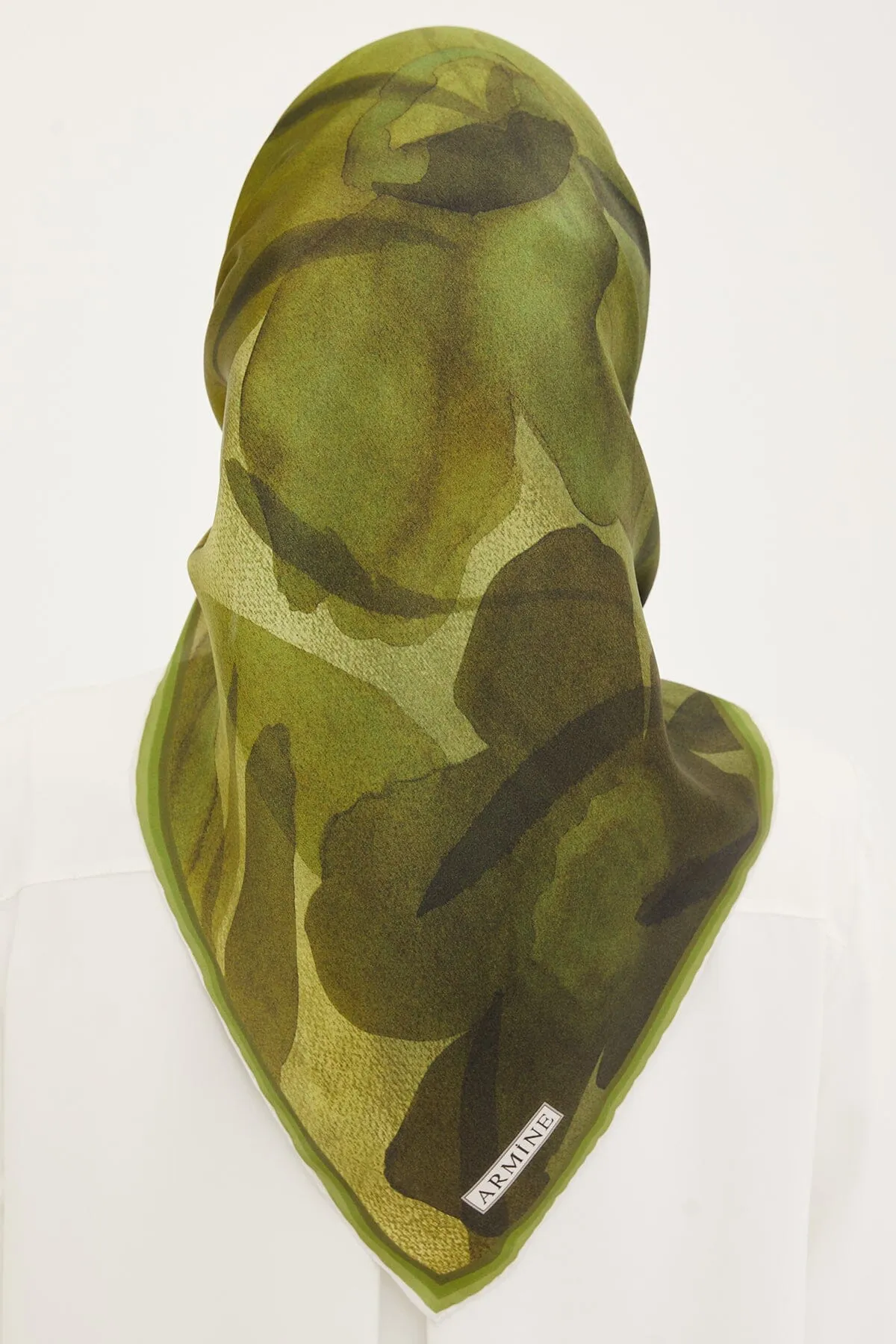 Armine Grace Floral Silk Scarf #55