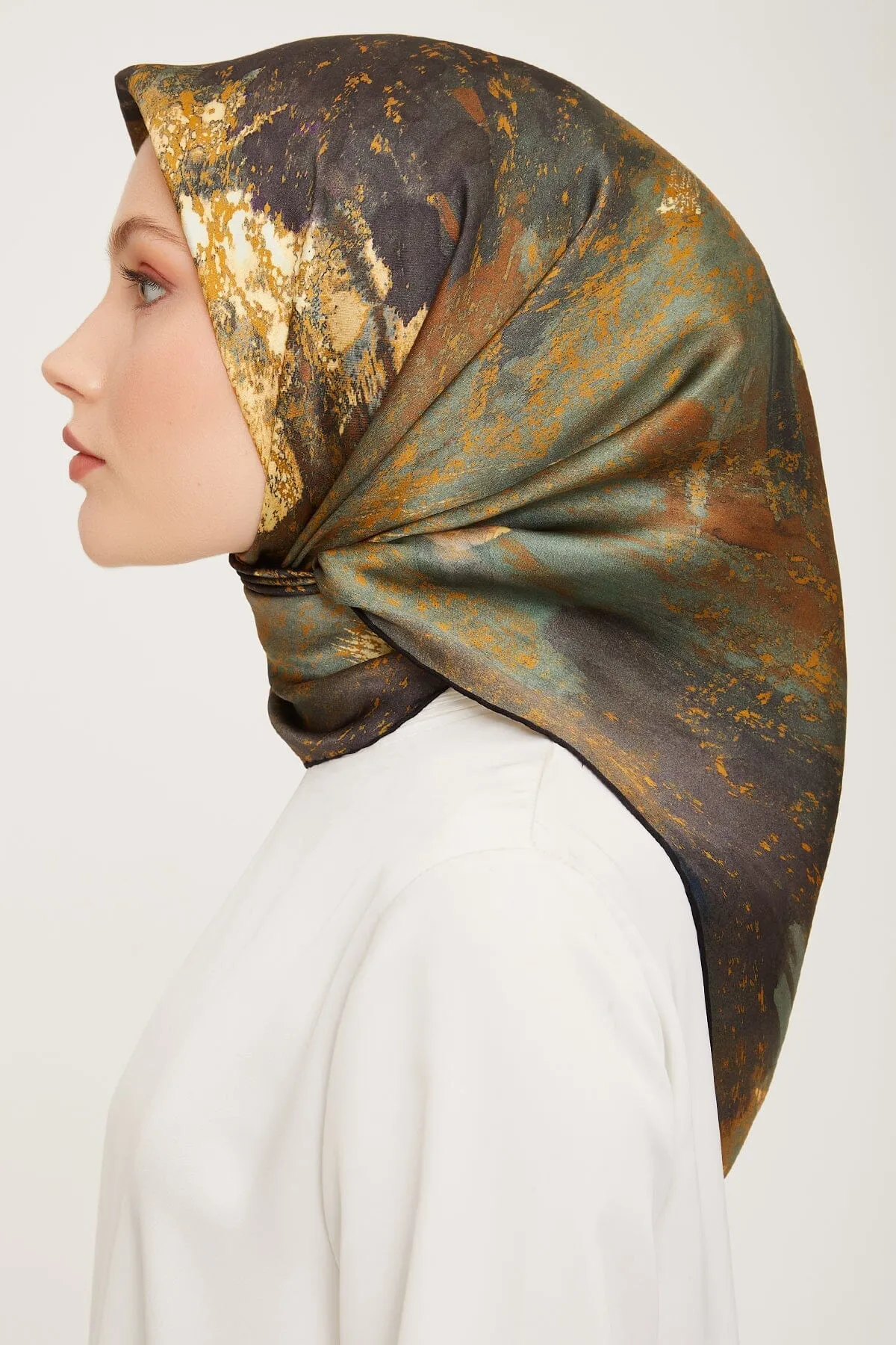 Armine Warna Women Silk Scarf #52