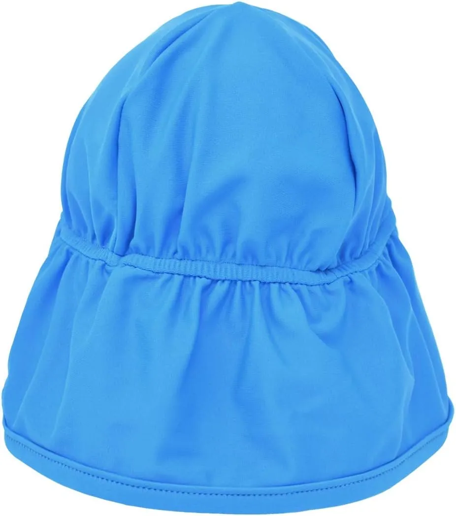 Baby and Childrens Swim Flap Hat UPF 50 , Highest Certified UV Sun Protection, Azo-free dye, Floats on Water