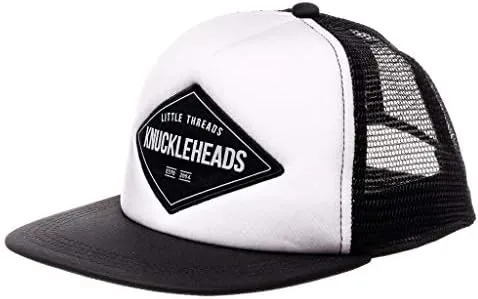 Baby Hats - Baseball Hat, Newborn Youth Flat Brim Mesh Trucker Surf Skate Bubba Bro Fitted Beach Cap Gorros para Bebes