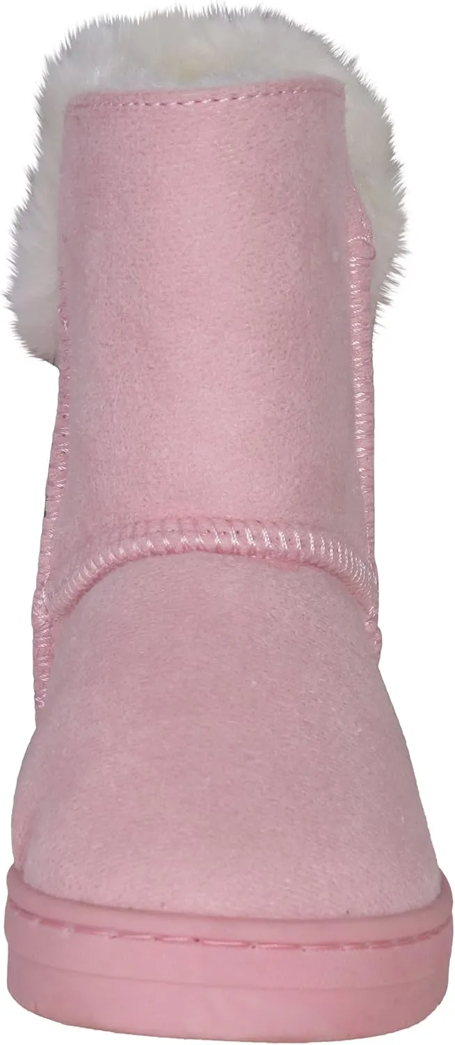 bebe Girls' Winter Boots - Faux-Fur Shearling Boots (Toddler/Little Kid/Big Kid)