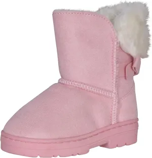bebe Girls' Winter Boots - Faux-Fur Shearling Boots (Toddler/Little Kid/Big Kid)