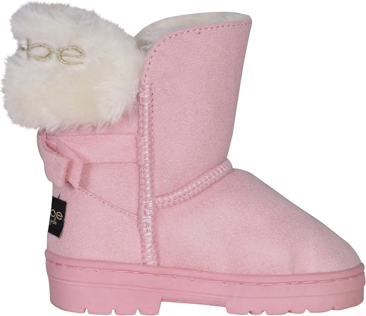 bebe Girls' Winter Boots - Faux-Fur Shearling Boots (Toddler/Little Kid/Big Kid)