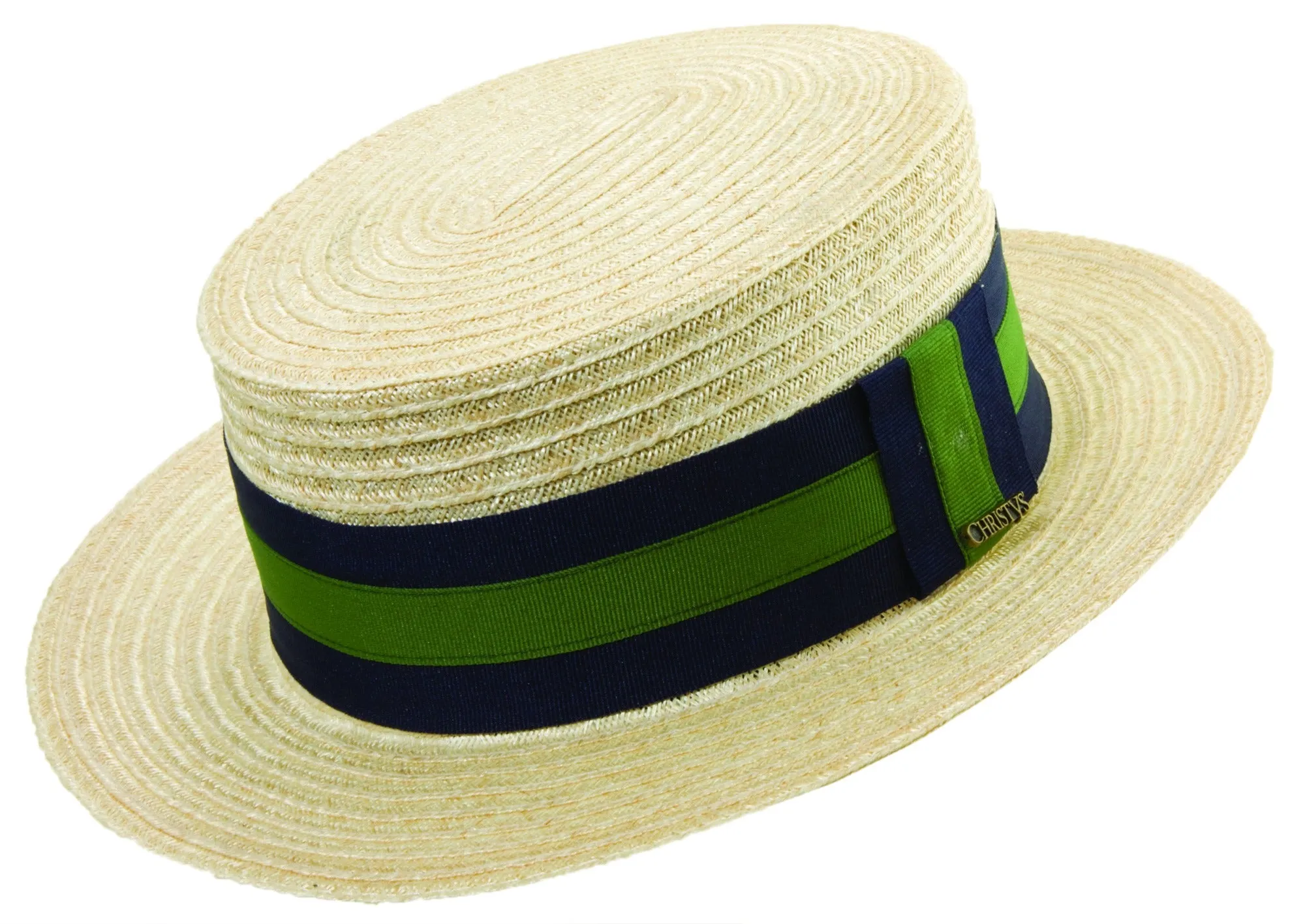 Christys' of London Hemp Braid Boater Hat