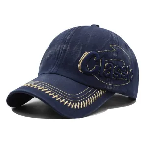 Classic Embossed Vintage Snapback Cap