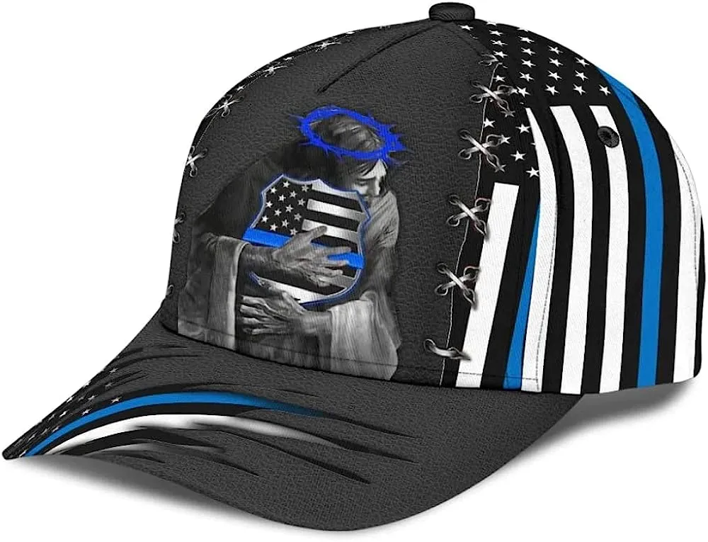 Jesus Hug Baseball Cap - Christian Hats for Men and Women