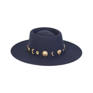 Lack of Color The Cosmic Boater in Navy