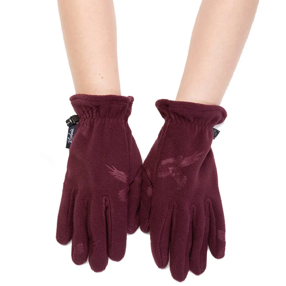 Ladies Fleece Gloves - Haxby