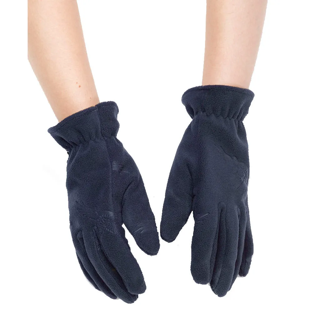Ladies Fleece Gloves - Haxby