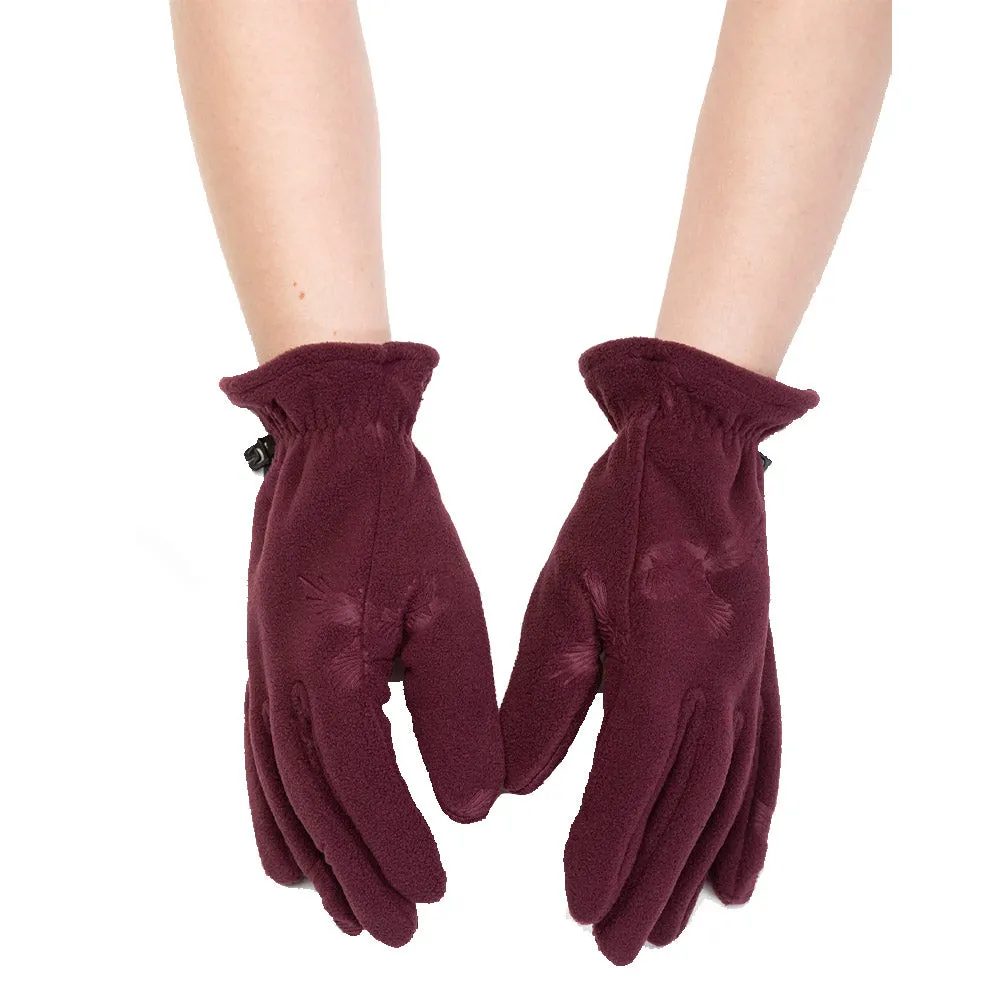 Ladies Fleece Gloves - Haxby
