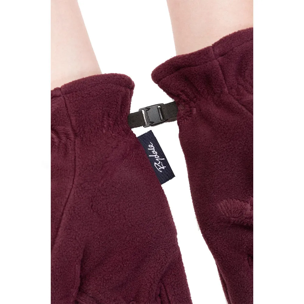 Ladies Fleece Gloves - Haxby