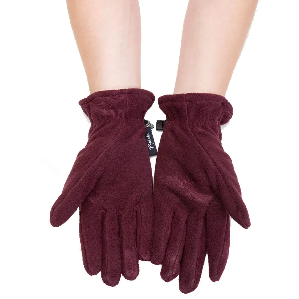 Ladies Fleece Gloves - Haxby