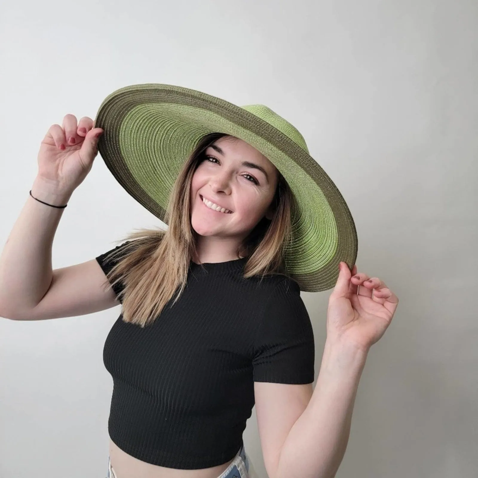 NEW Floppy Light Green Summer Sun Hat