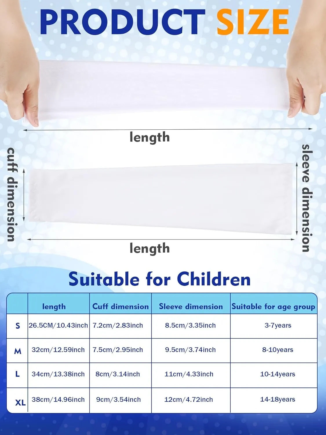 Newcotte 12 Pairs Arm Sleeves for Kids Compression Football Baseball Youth UV Protection Breathable Cooling Sleeve