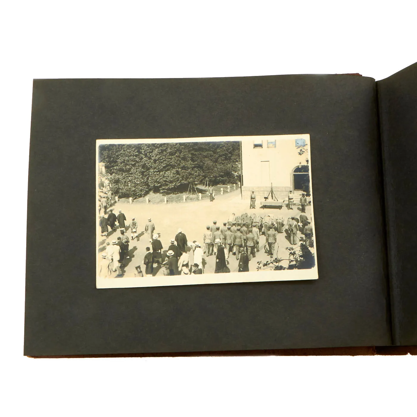 Original Imperial Japanese Army WWII Service Memories Personal Photo Album Featuring Emperor Hirohito - 63 Pictures