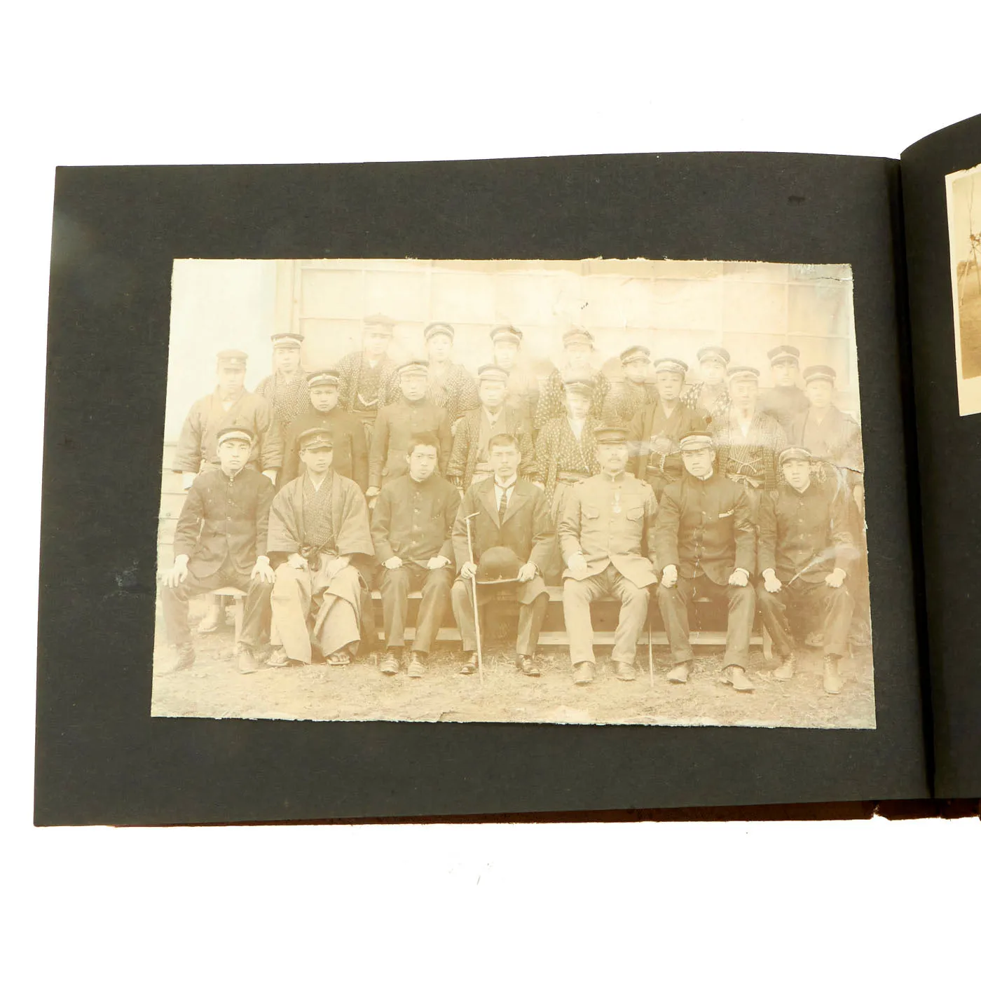 Original Imperial Japanese Army WWII Service Memories Personal Photo Album Featuring Emperor Hirohito - 63 Pictures