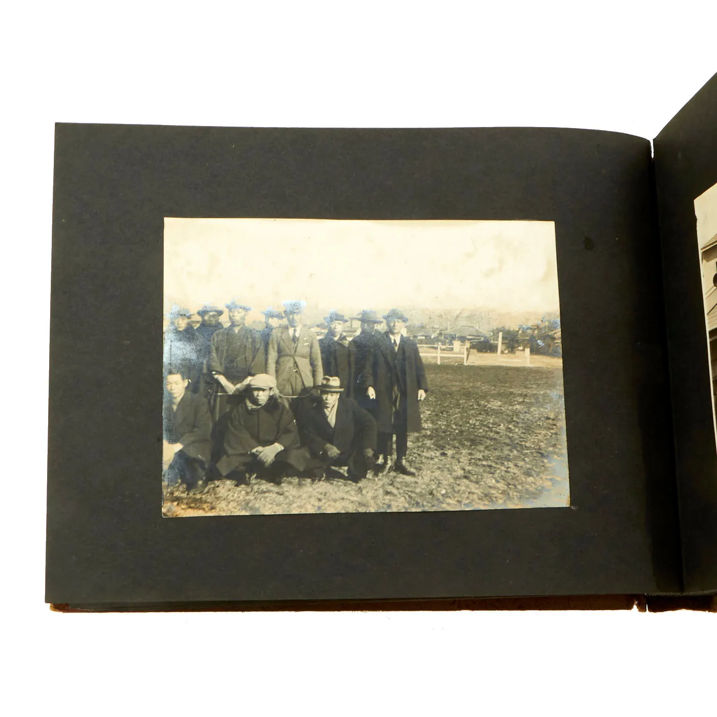 Original Imperial Japanese Army WWII Service Memories Personal Photo Album Featuring Emperor Hirohito - 63 Pictures