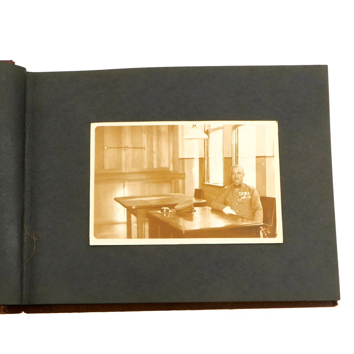 Original Imperial Japanese Army WWII Service Memories Personal Photo Album Featuring Emperor Hirohito - 63 Pictures