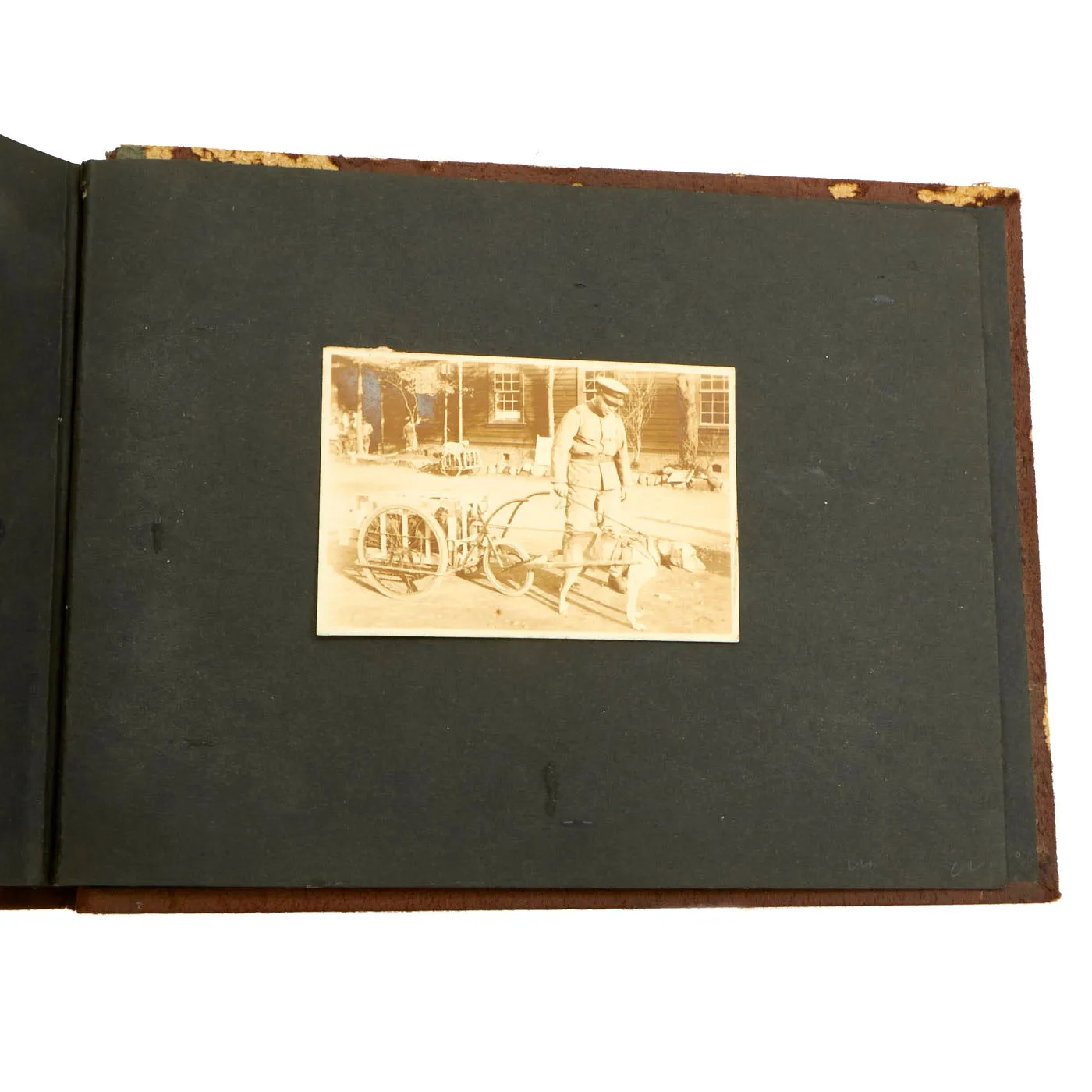 Original Imperial Japanese Army WWII Service Memories Personal Photo Album Featuring Emperor Hirohito - 63 Pictures
