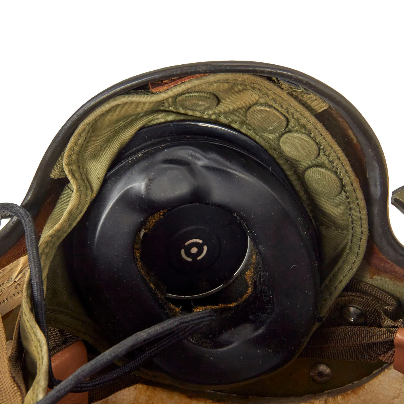Original U.S. Vietnam War Era Named  Gentex SPH-4 Helmet Helicopter Pilot With Helmet Bag and Flight Gloves - Size Extra Large