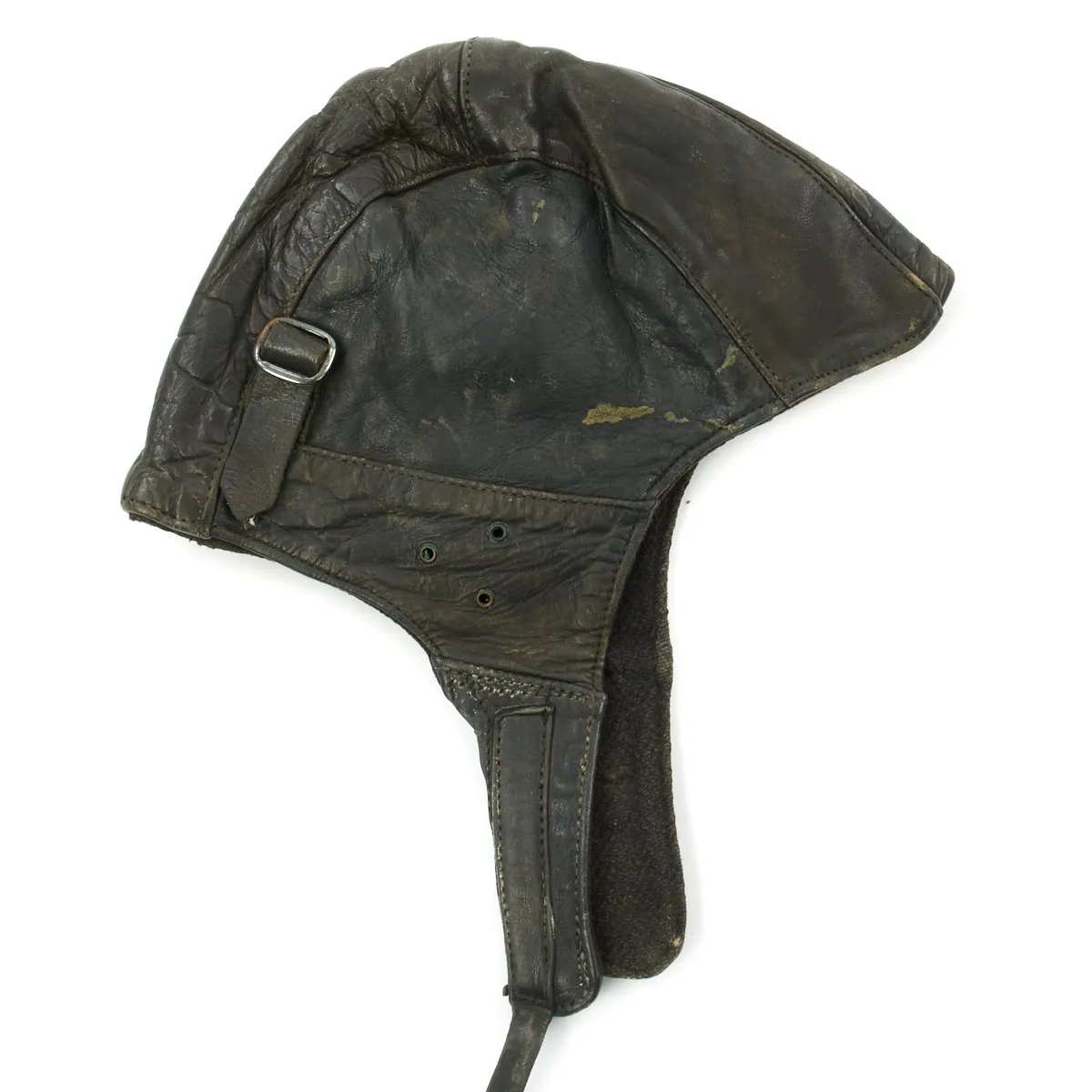 Original U.S. WWI AEF Aero Squadron Scrapbook, Flying Helmet, Goggles, Glove Set