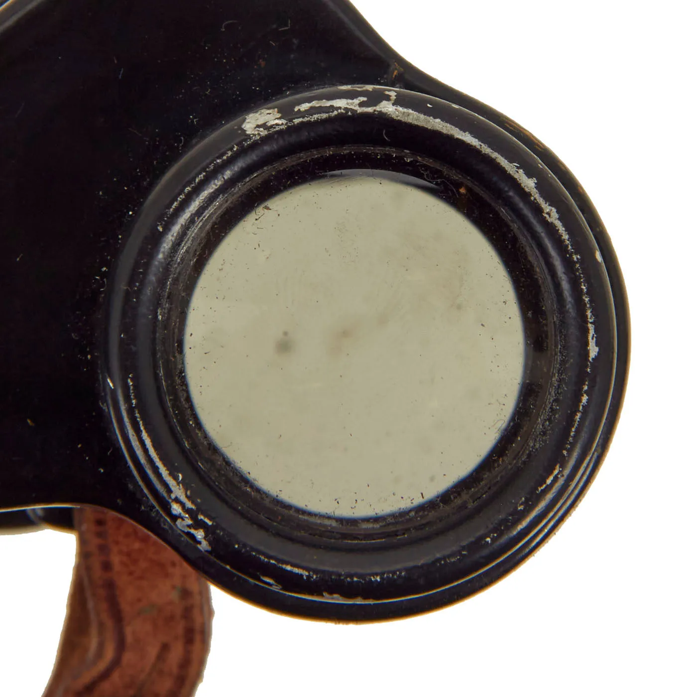 Original WWII Imperial Japanese 6x24 Binoculars by Kaikosha with Leather Case and Neck Strap