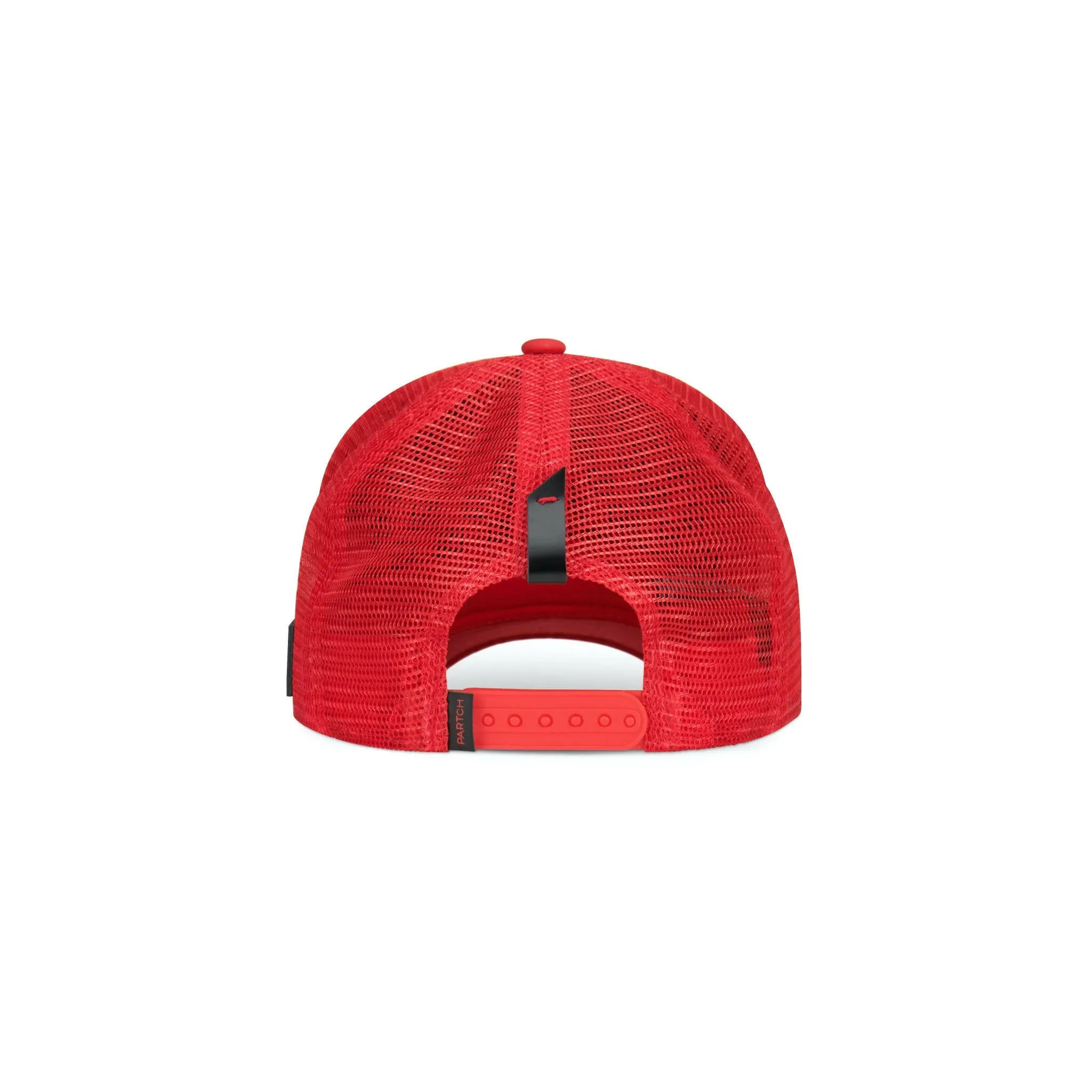 PARTCH BRKL Trucker Hat Red Removable Clip