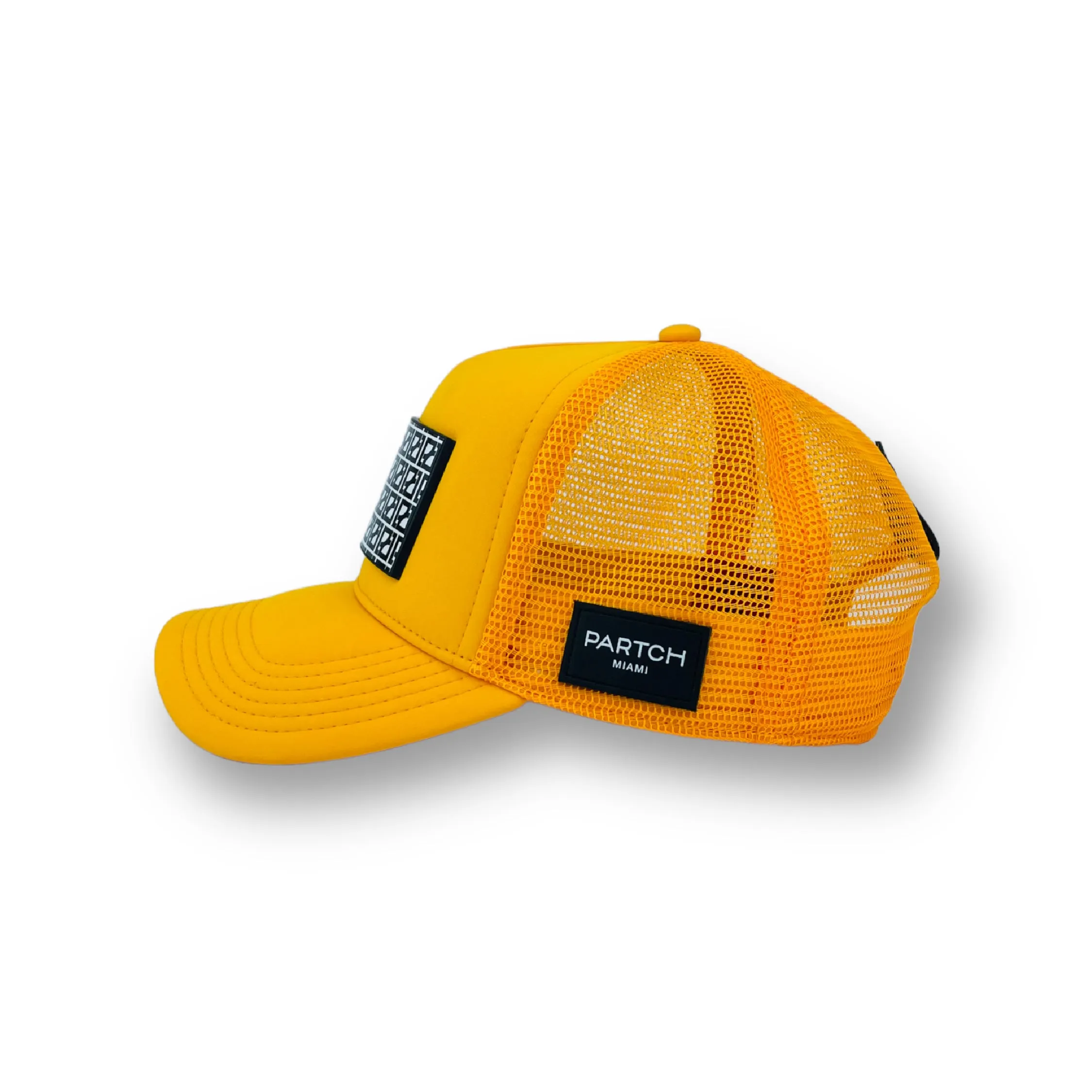 PARTCH BRKL Trucker Hat Yellow Removable Clip