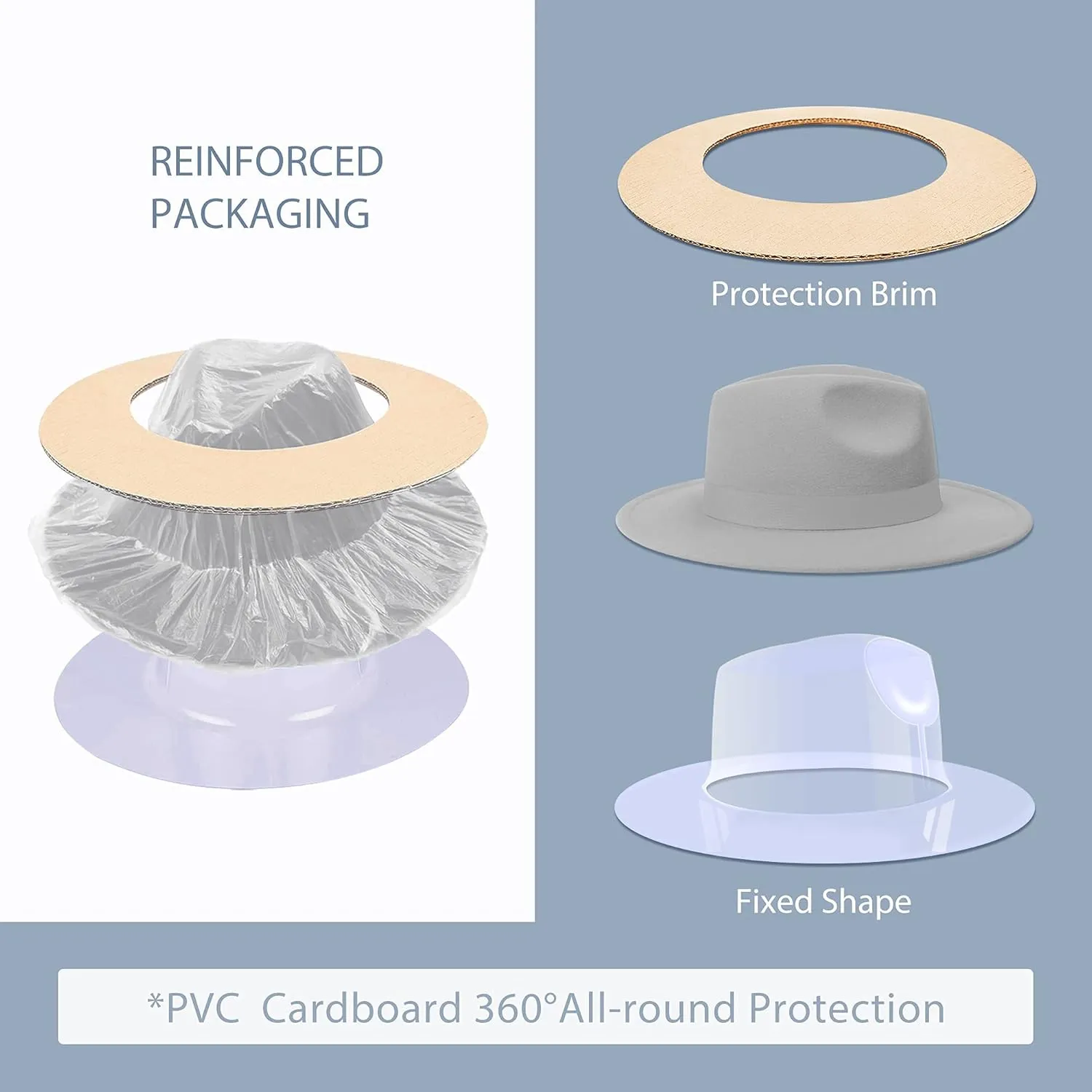 SAJUZEN Womens & Mens Fedora Hats, Wide Brim Fedora Hats for Women Men
