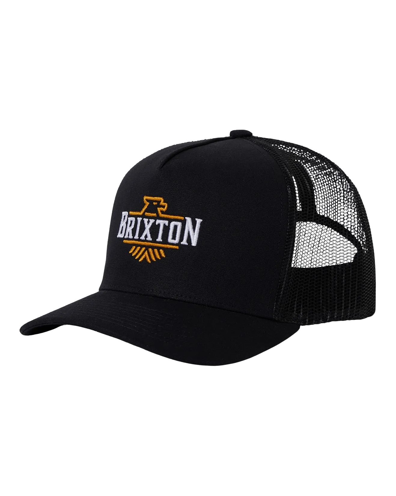Skywind Trucker Cap in Black & Black
