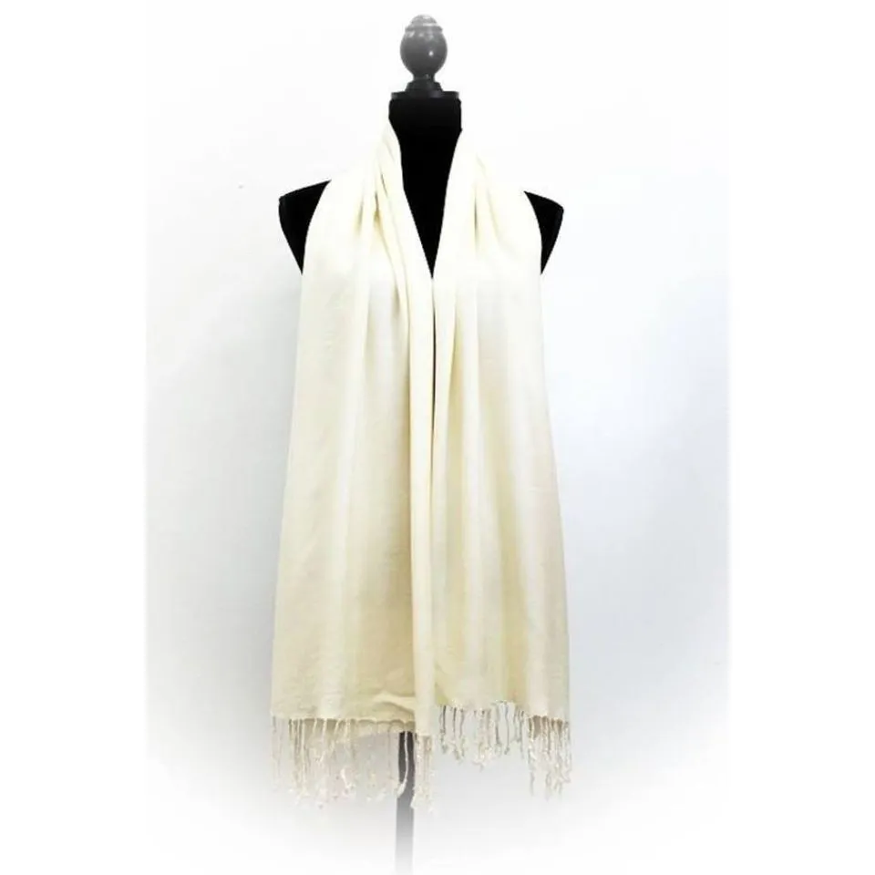 Solid Color Pashmina Scarf