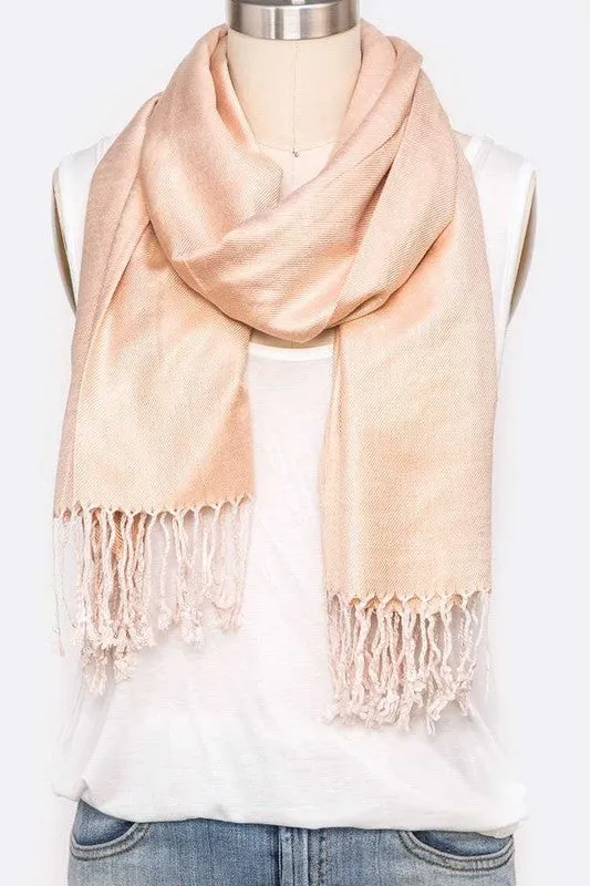 Solid Color Pashmina Scarf