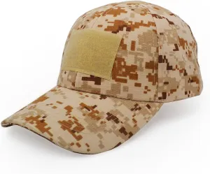 UltraKey Military Tactical Operator Cap, Outdoor Army Hat Hunting Camouflage Baseball Cap