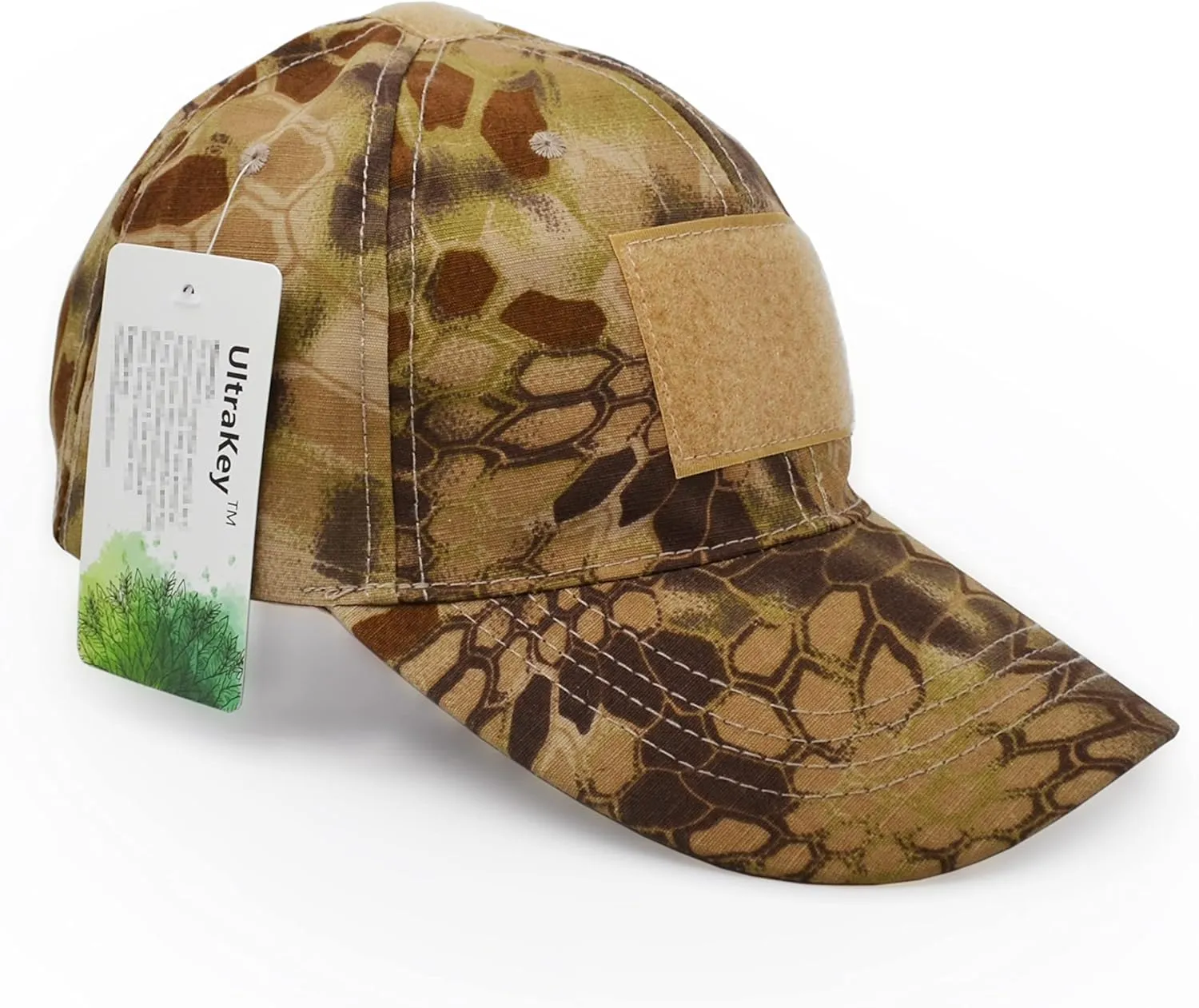 UltraKey Military Tactical Operator Cap, Outdoor Army Hat Hunting Camouflage Baseball Cap